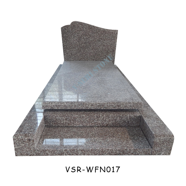 中国 G664 墓石の花崗岩の墓石墓石