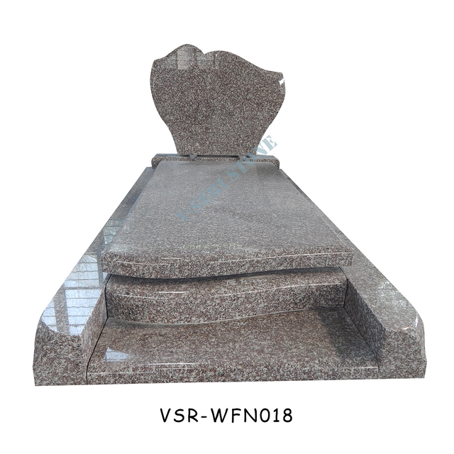 天然中国 G664 花崗岩の墓石永続的な記憶のため